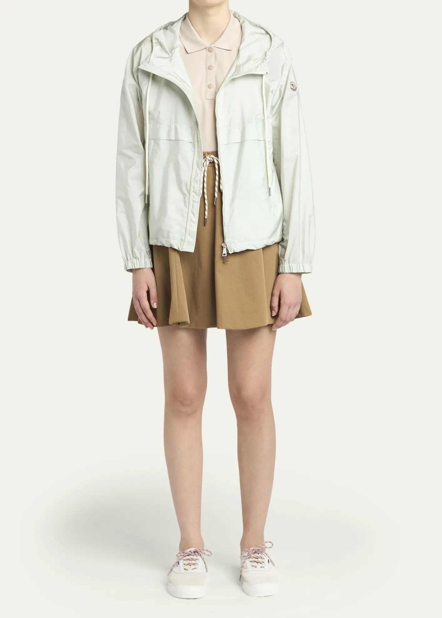 MonclerCoquelicot Hooded Windbreaker