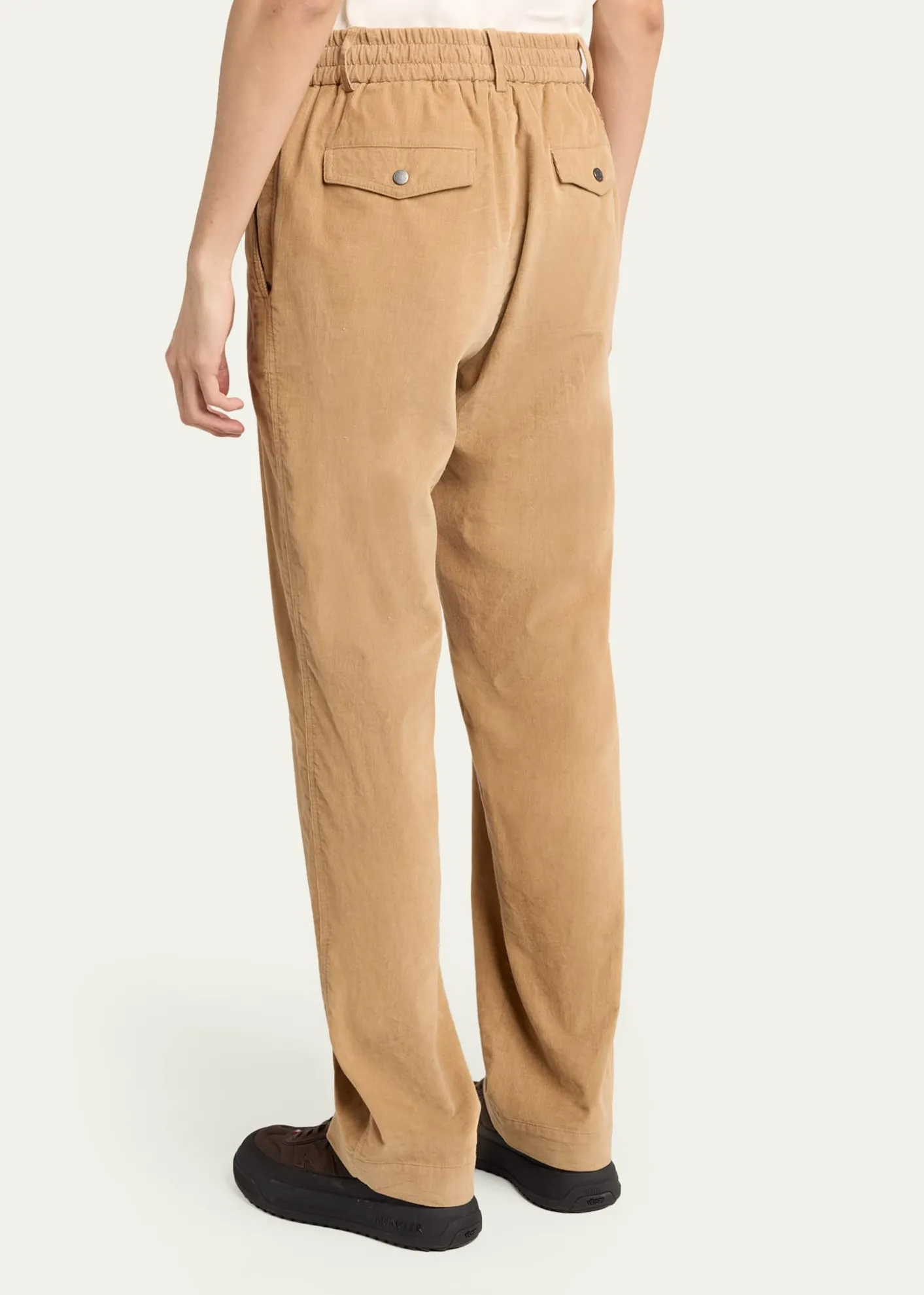 MonclerCotton Corduroy Straight-Leg Trousers