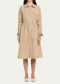 MonclerCotton Poplin Shirtdress