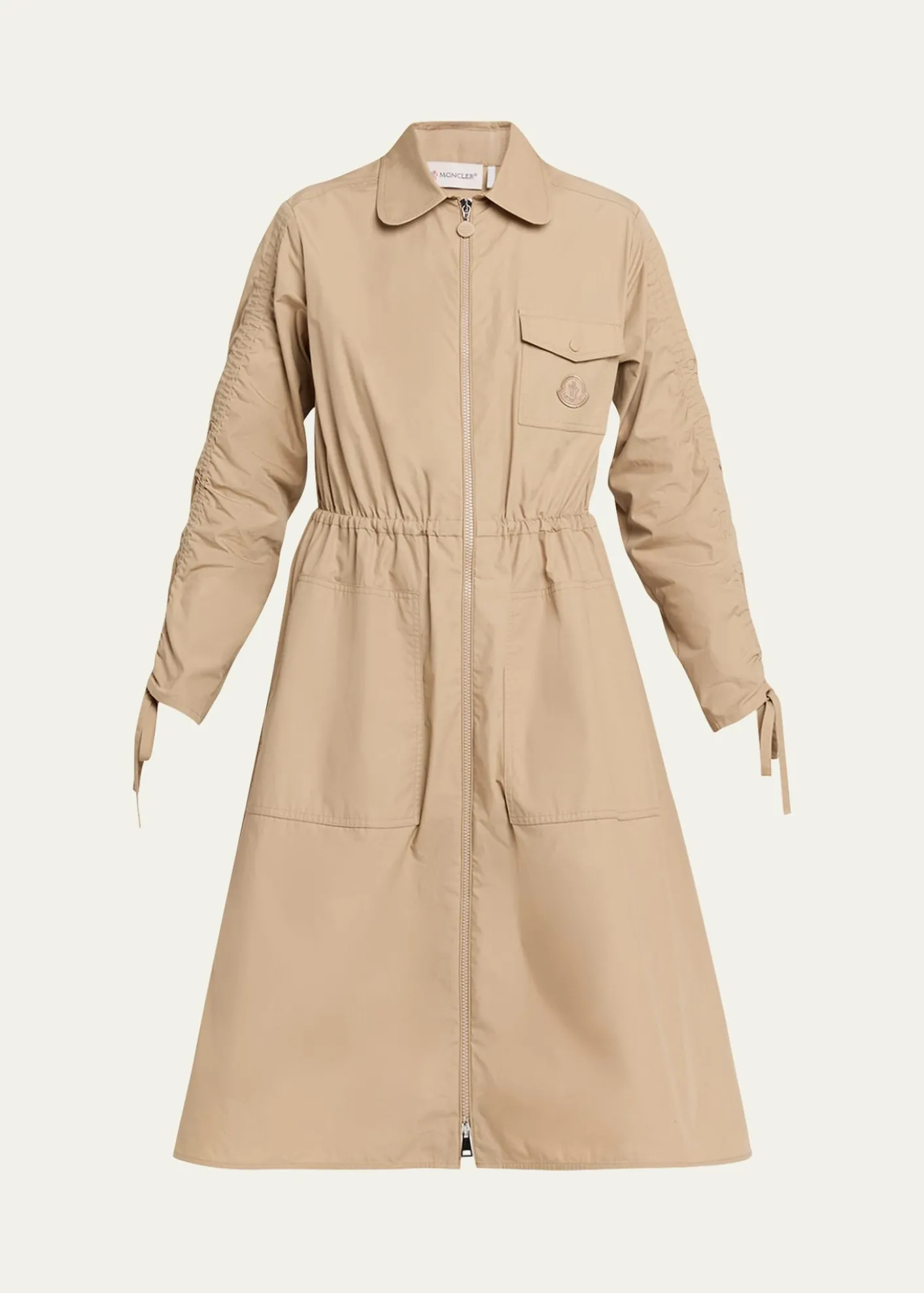 MonclerCotton Poplin Shirtdress