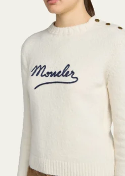 MonclerCrewneck Logo Sweater