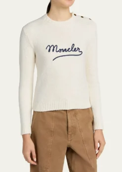 MonclerCrewneck Logo Sweater