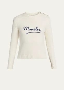 MonclerCrewneck Logo Sweater