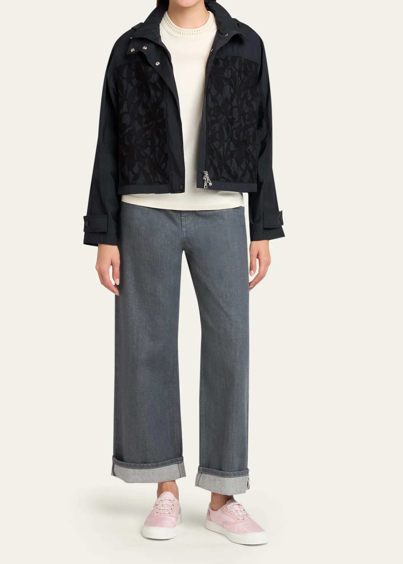 MonclerEpimedium Embroidered Jacket