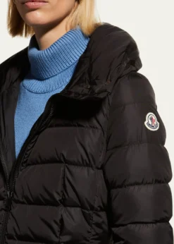 MonclerFlammette High-Neck Puffer Coat