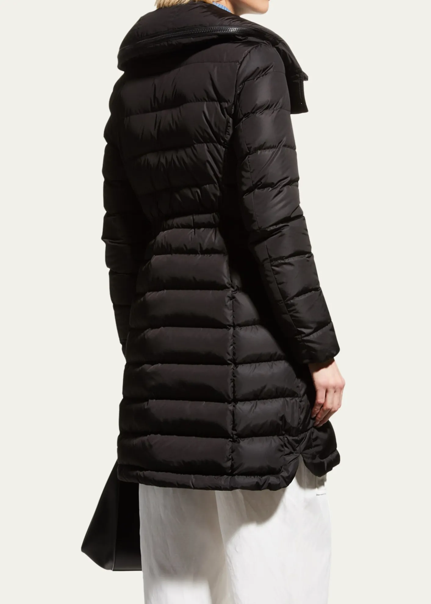 MonclerFlammette High-Neck Puffer Coat