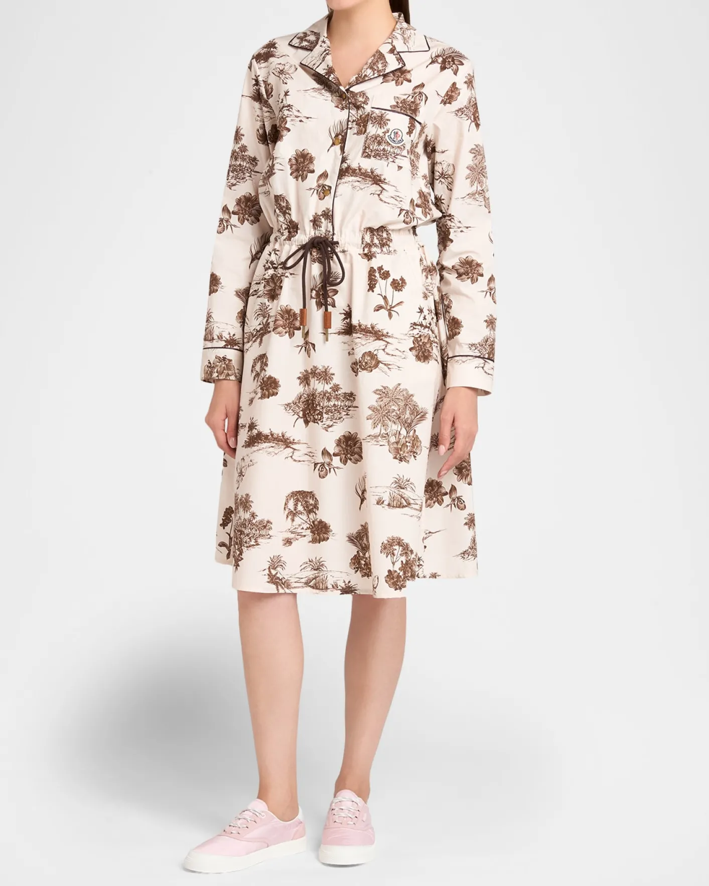 MonclerFloral-Print Shirtdress