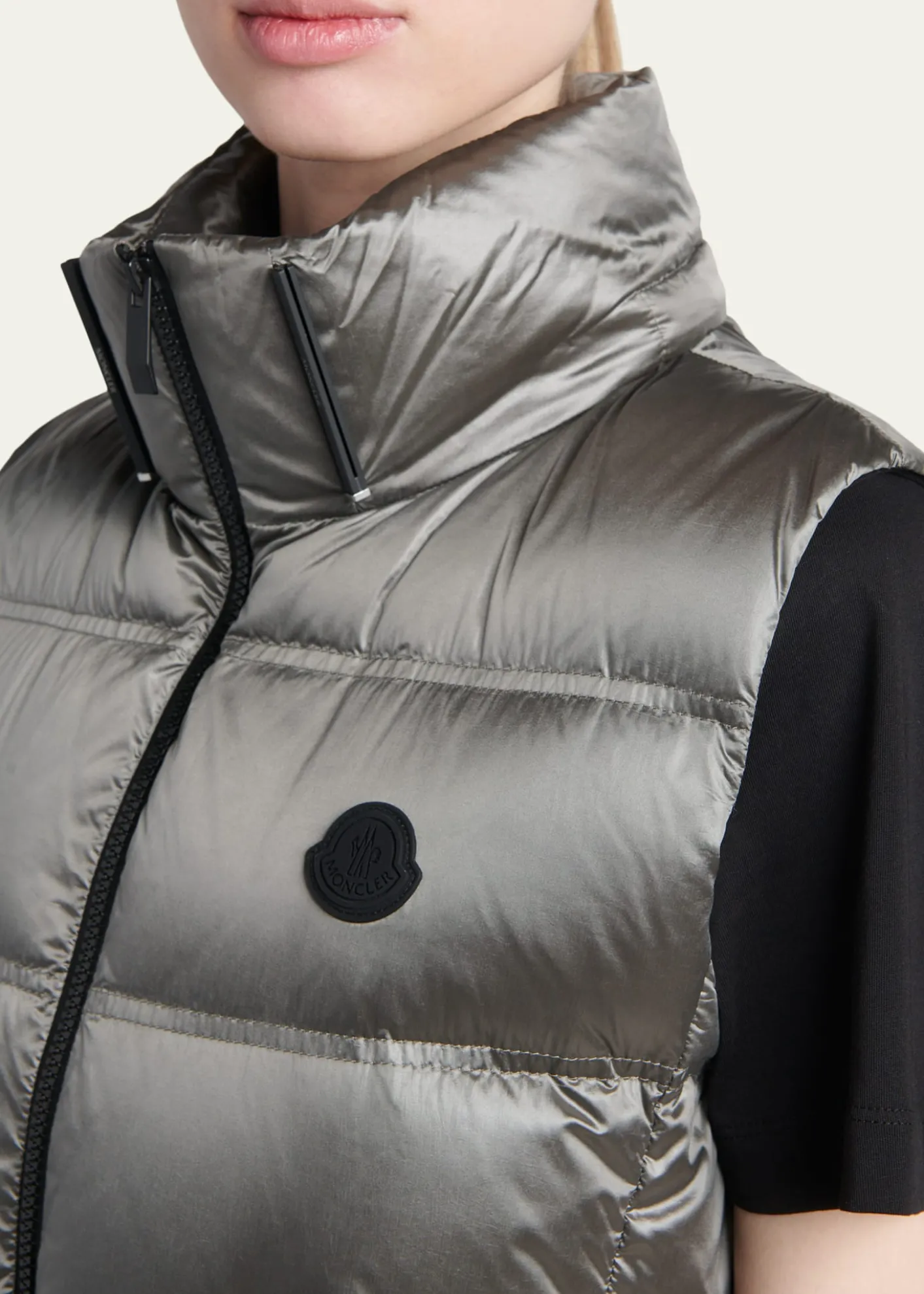 MonclerFluidite Zip-Front Down Vest