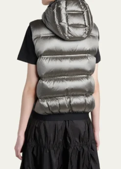 MonclerFluidite Zip-Front Down Vest