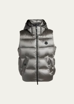 MonclerFluidite Zip-Front Down Vest