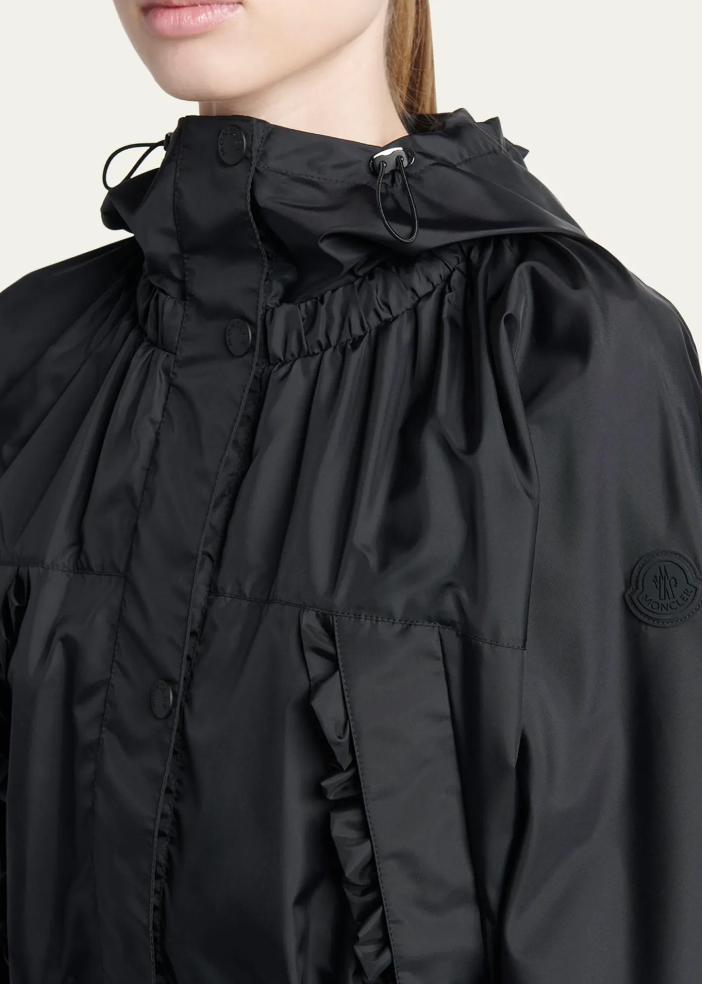Moncler GeniusImaginaire Canvas Short Parka