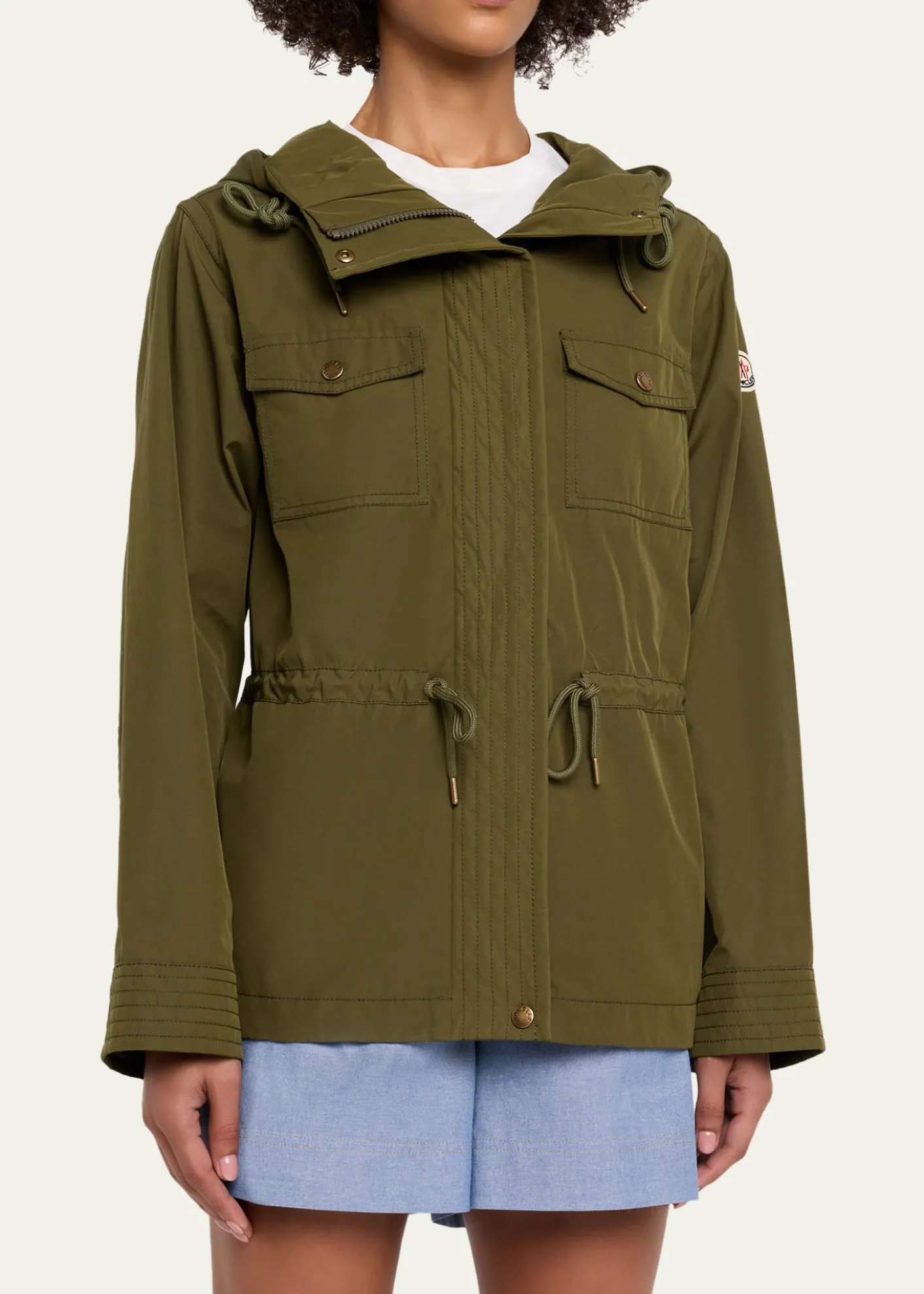 Moncler GeniusSerin Hooded Cotton-Blend Parka