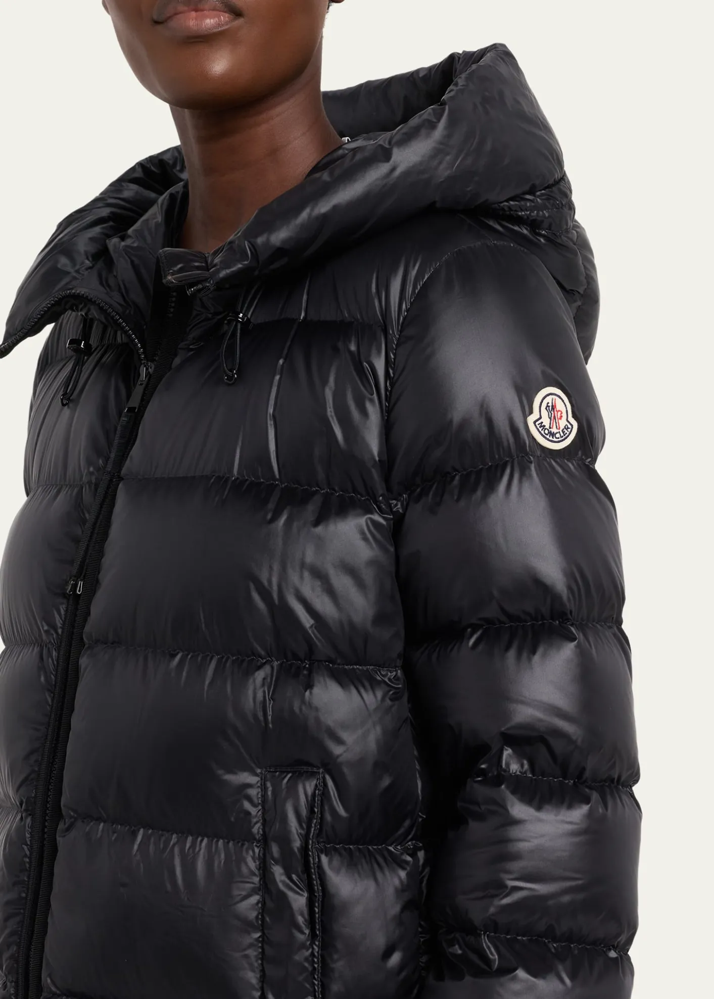 Moncler GeniusSuyenne Hooded Mid-Length Down Jacket