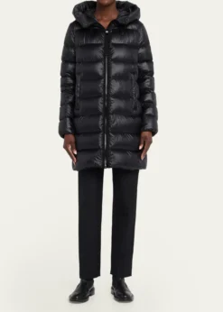 Moncler GeniusSuyenne Hooded Mid-Length Down Jacket