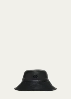Moncler Geniusx EE72 by Edward Enninful Leather Bucket Hat