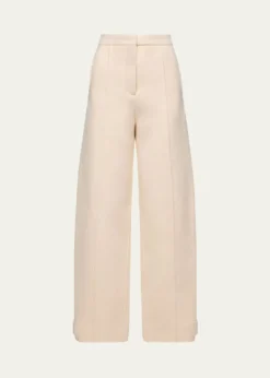 Moncler Geniusx Jil Sander Double Wool Trousers