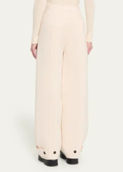 Moncler Geniusx Jil Sander Double Wool Trousers