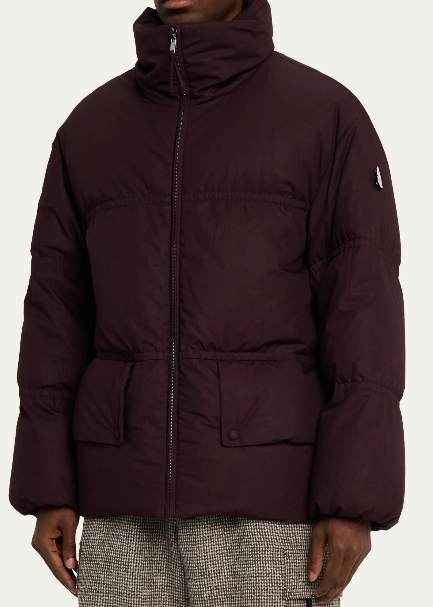 Moncler Geniusx JIL SANDER Men's Collinemycin Short Down Puffer Jacket