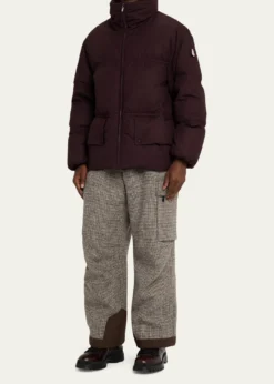 Moncler Geniusx JIL SANDER Men's Collinemycin Short Down Puffer Jacket
