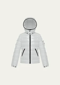 MonclerGirl's Bady Quilted Logo Jacket, Size 8-14