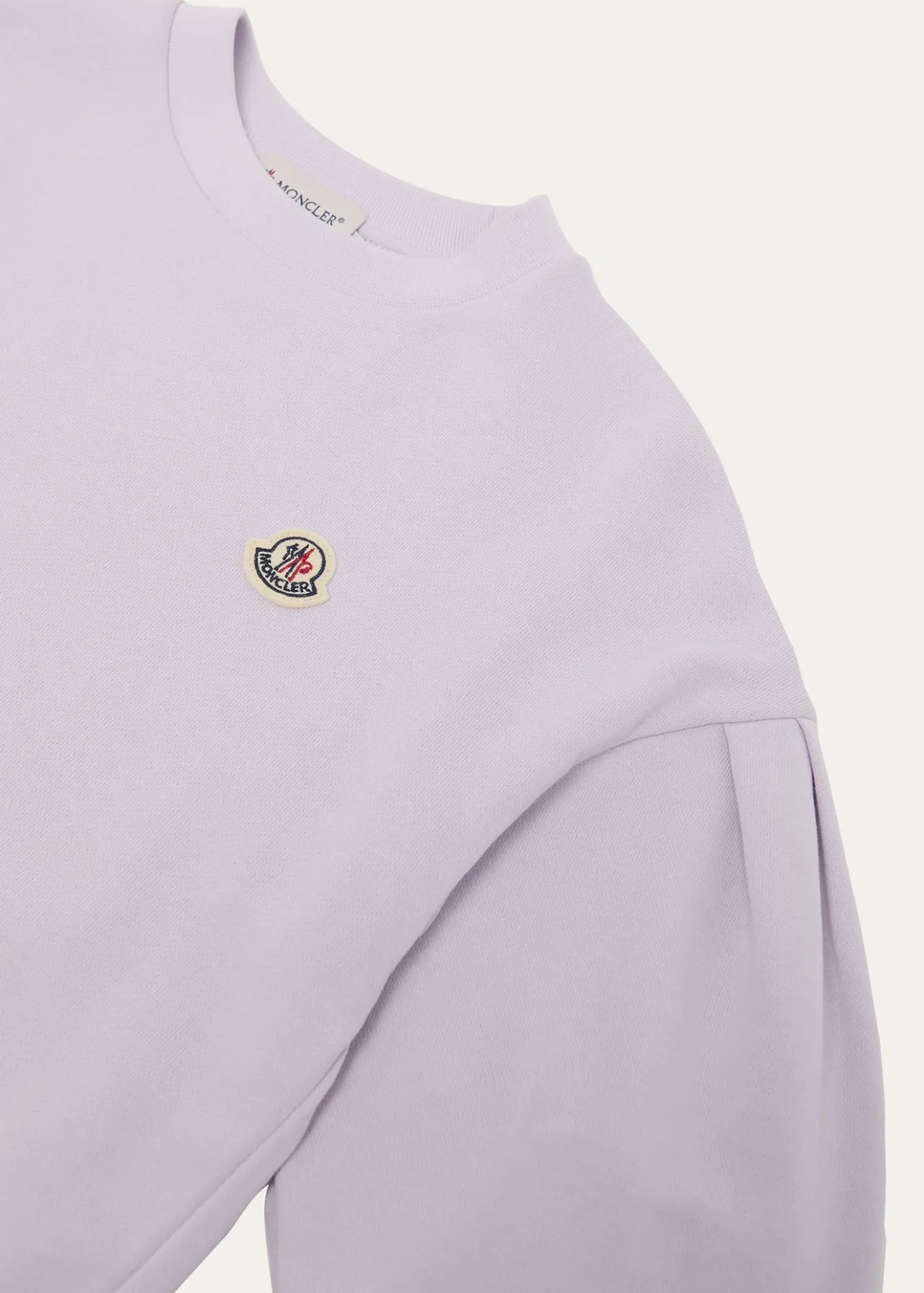 MonclerGirl's Cotton Fleece Logo-Patch Dress, Size 4-6