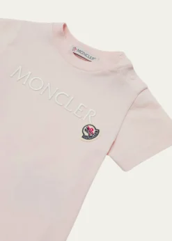 MonclerGirl's Logo Embroidered T-Shirt, Size 12M-3