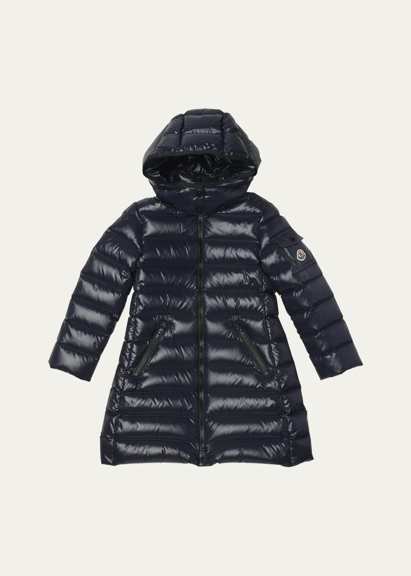 MonclerGirl's Moka Long Down Coat, Size 4-6