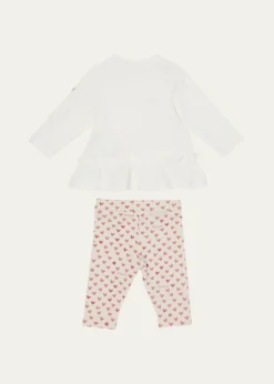 MonclerGirl's Ruffle Top & Leggings Set, Size 6M-3