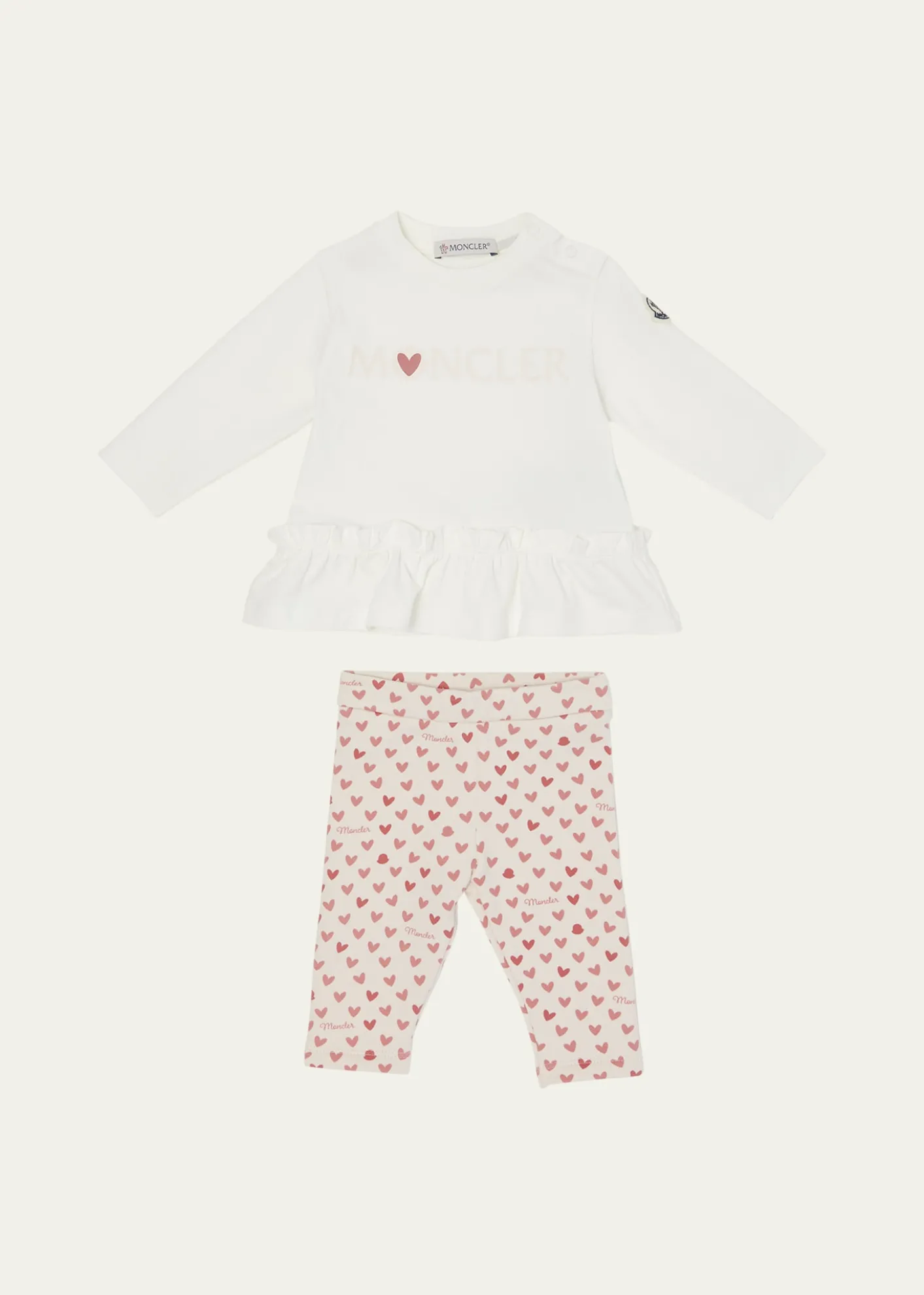 MonclerGirl's Ruffle Top & Leggings Set, Size 6M-3