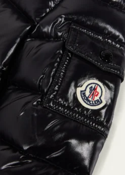 MonclerGirl's Bady Quilted Logo Jacket, Size 4-6