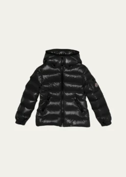 MonclerGirl's Bady Quilted Logo Jacket, Size 8-14