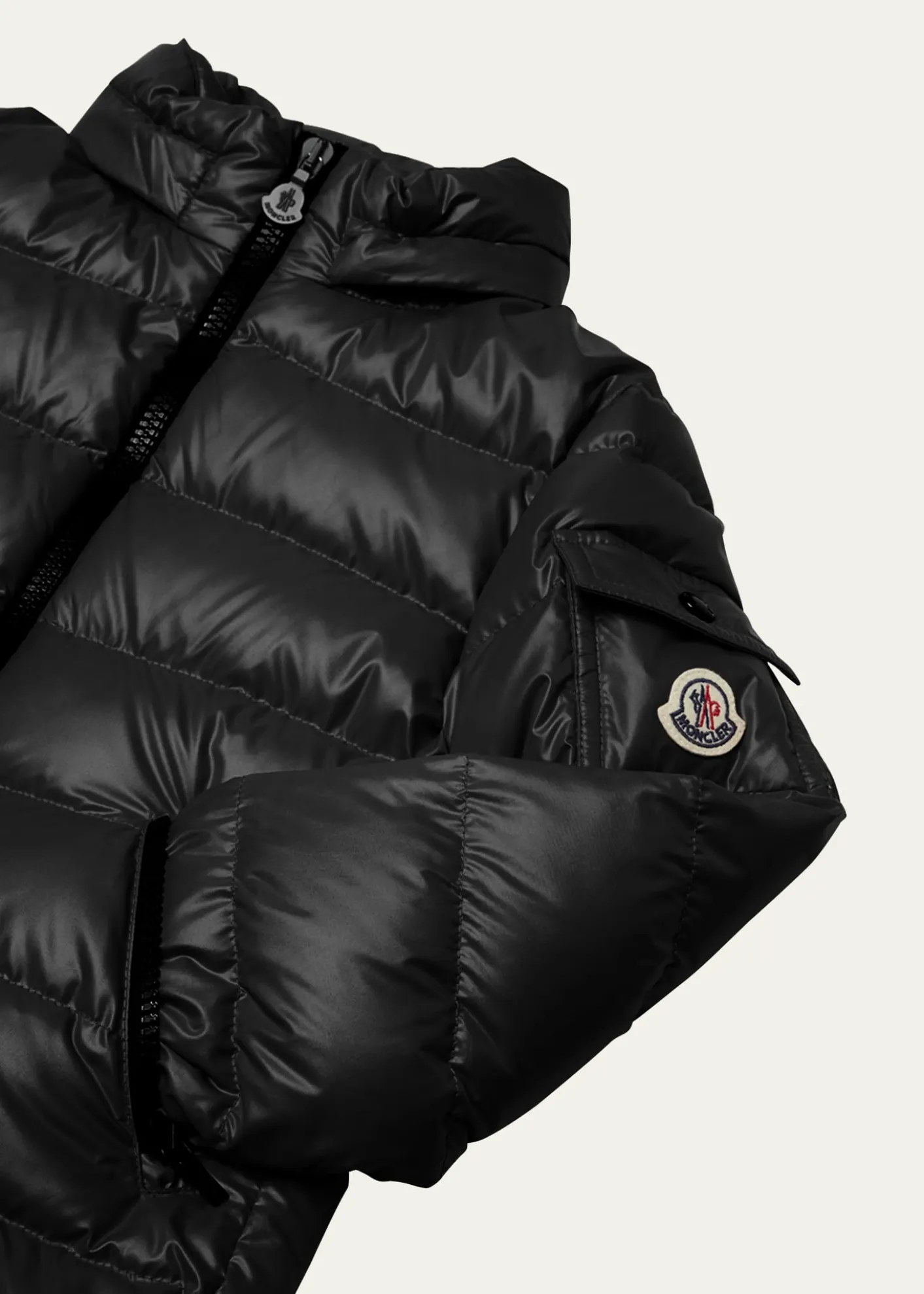 MonclerGirl's Bady Short Hooded Down Puffer Jacket, Size 4-14