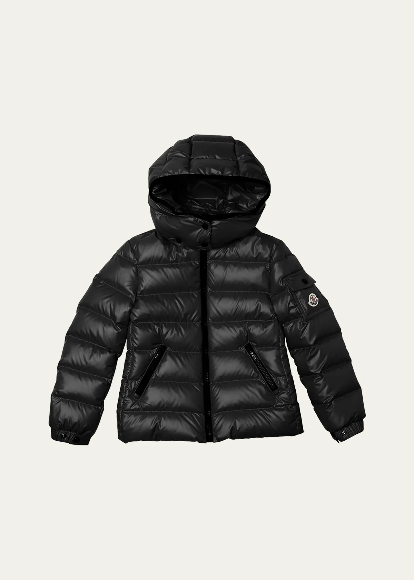 MonclerGirl's Bady Short Hooded Down Puffer Jacket, Size 4-14