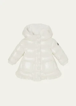 MonclerGirl's Dufar Hooded Long Down Parka, Size 6M-3
