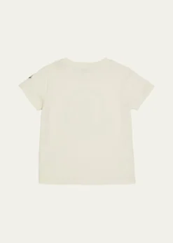 MonclerGirl's Embellished Bell Logo T-Shirt, Size 8-14