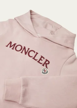 MonclerGirl's Embroidered Logo-Print Hoodie, Size 4-6