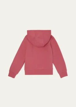 MonclerGirl's Embroidered Logo Patch Hoodie, Size 12-14