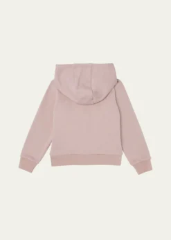 Moncler Girl's Embroidered Logo-Print Hoodie, Size 8-14
