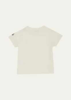 MonclerGirl's Heart Logo-Print Short-Sleeve T-Shirt, Size 4-6