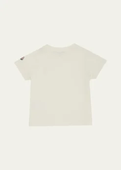MonclerGirl's Heart Logo-Print Short-Sleeve T-Shirt, Size 12-14