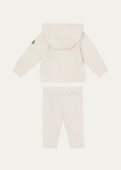 MonclerGirl's Hoodie & Star-Print Leggings, Size 1M-3