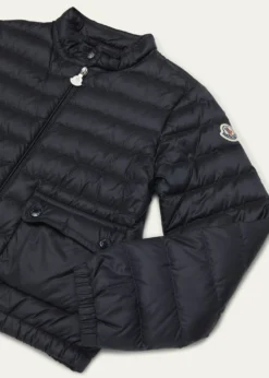 Moncler Girl's Lans Quilted Down Jacket, Size 12-14