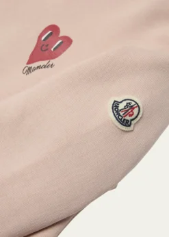 MonclerGirl's Logo-Patch Hooded Sweatshirt Dress, Size 8-10