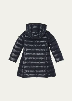 MonclerGirl's Moka Long Down Coat, Size 8-10