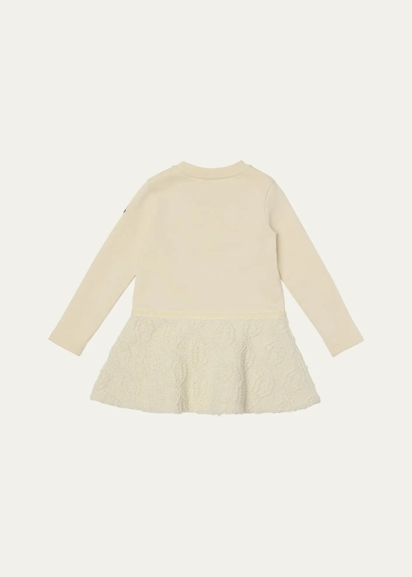 MonclerGirl's Sweatshirt Combo Fit & Flare Dress, Size 12-14