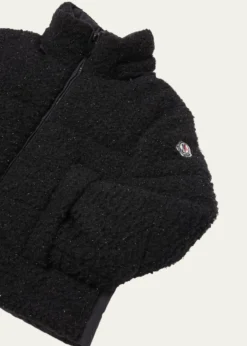 MonclerGirl's Zambaga Sparkly Hooded Down Jacket, Size 8-10