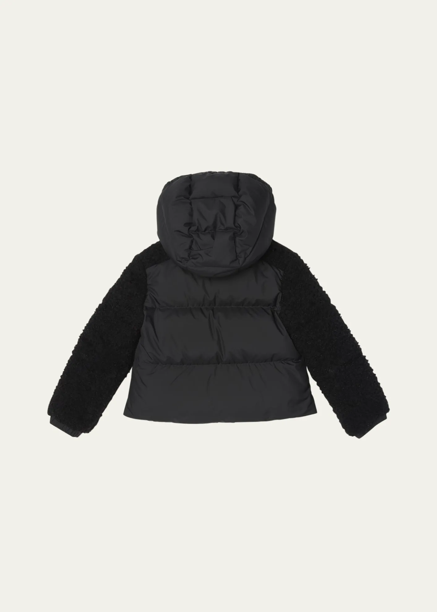 MonclerGirl's Zambaga Sparkly Hooded Down Jacket, Size 12-14