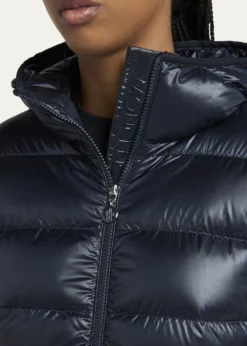 MonclerGlements Hooded Mid-Length Down Jacket