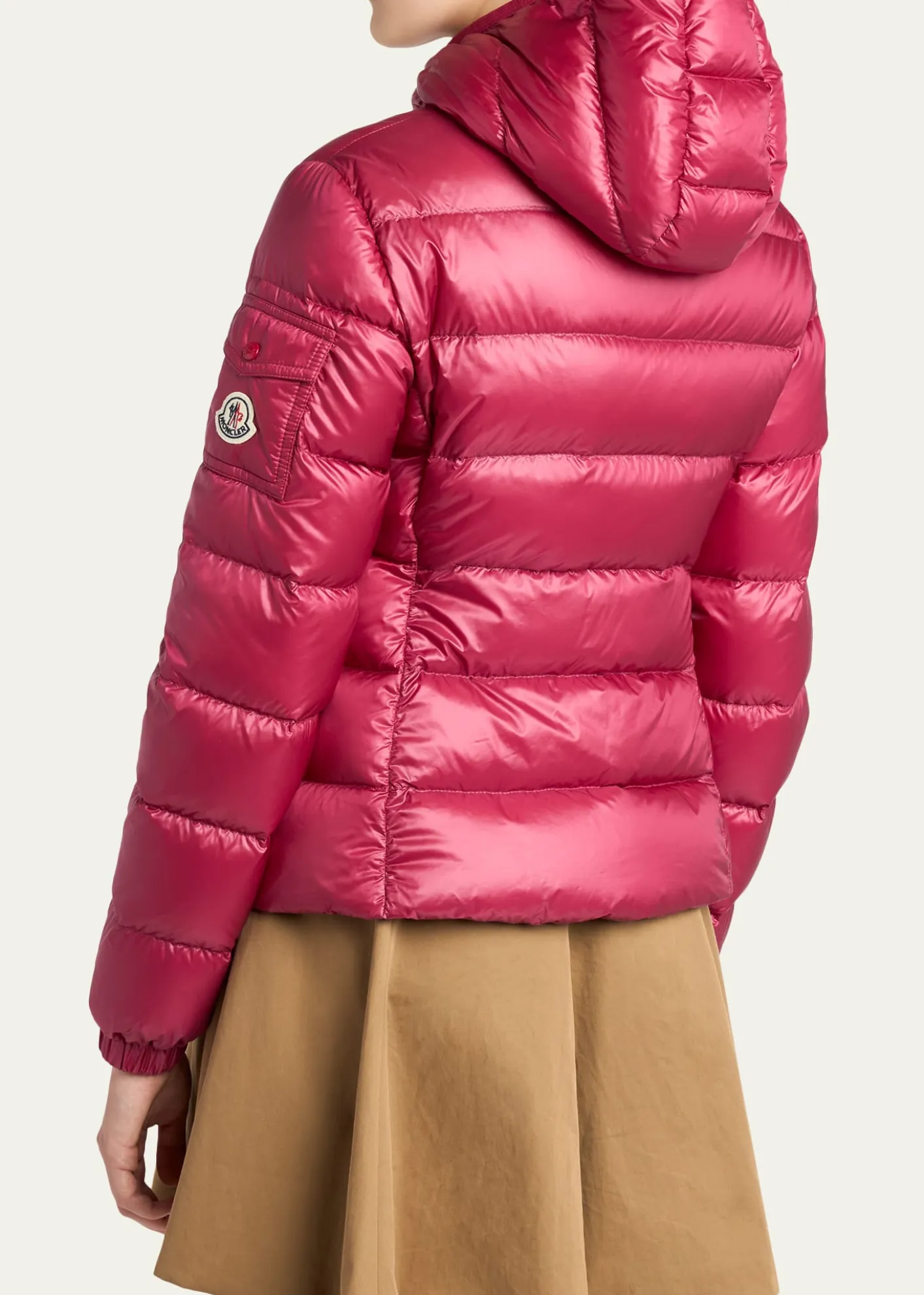 MonclerGlesse Slim Hooded Down Jacket