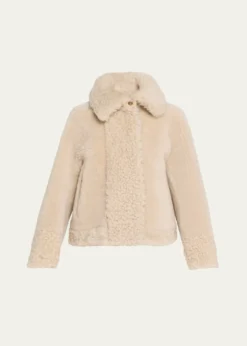 MonclerGobain Shearling Jacket